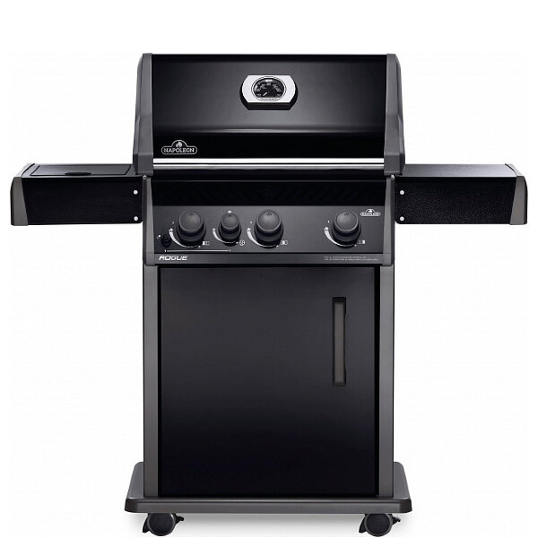 Газовый гриль Napoleon Rogue-425 SB с конфоркой черный