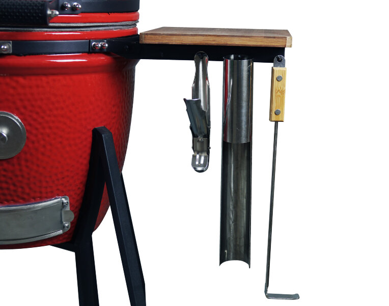 Угольный гриль Fornetto Medium красный