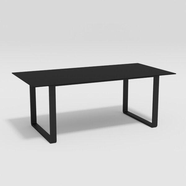 Стол обеденный Gardenini Voglie 180 x 90 см черный