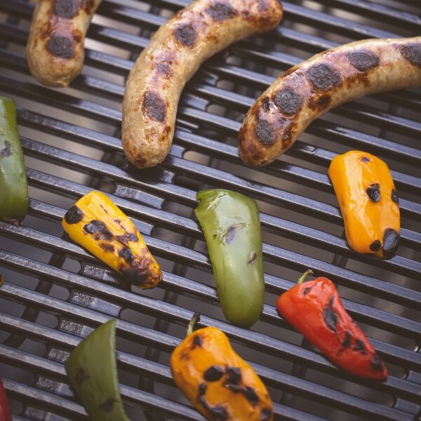 Электрический гриль Weber Q 1400 темно-серый ( на подставке)