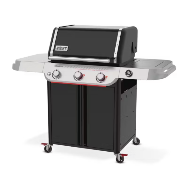 Газовый гриль Weber Genesis E-325W черный