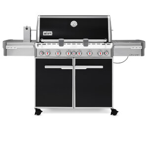 Газовый гриль Weber Summit E-670 GBS черный