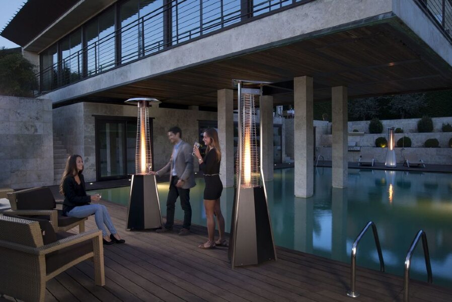 Уличный обогреватель Siabs Solflame с дистанционным управлением