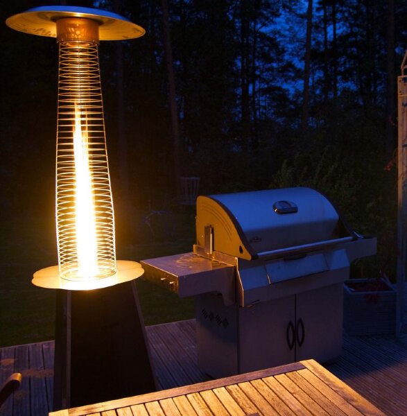 Уличный обогреватель Siabs Solflame с дистанционным управлением
