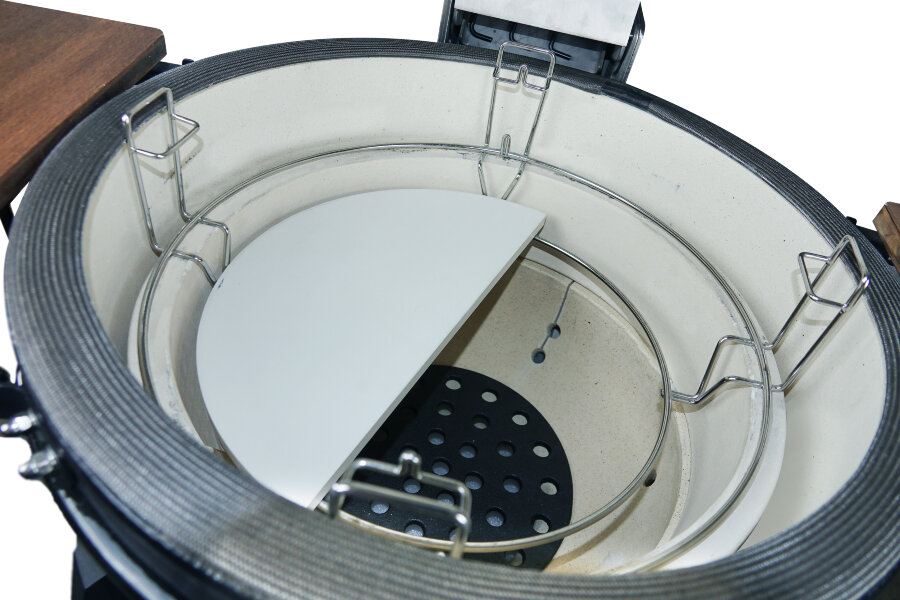 Угольный гриль Fornetto Large черный