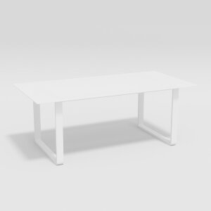 Стол обеденный Gardenini Voglie 180 x 90 см белый
