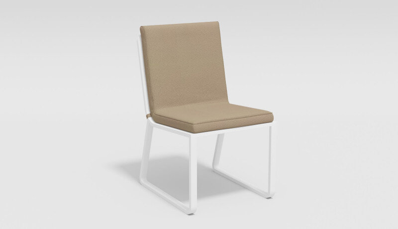 Обеденная группа Gardenini Voglie белый/бежевый 180 x 90