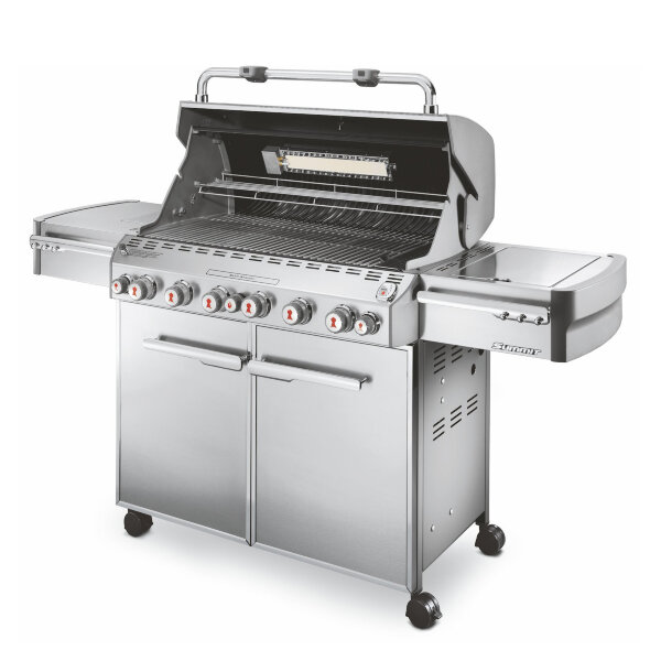 Газовый гриль Weber Summit S-670 GBS сталь