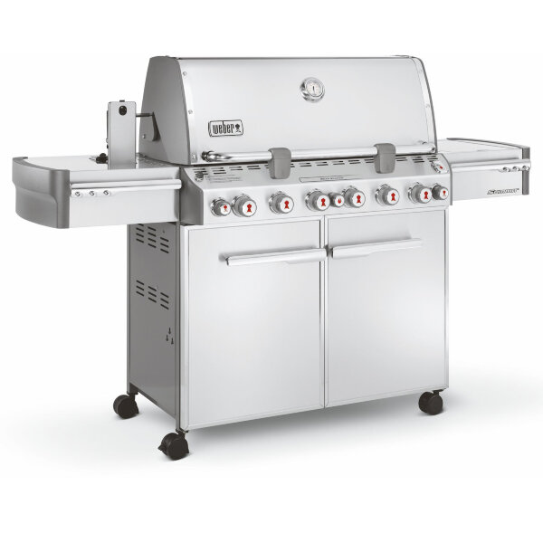 Газовый гриль Weber Summit S-670 GBS сталь