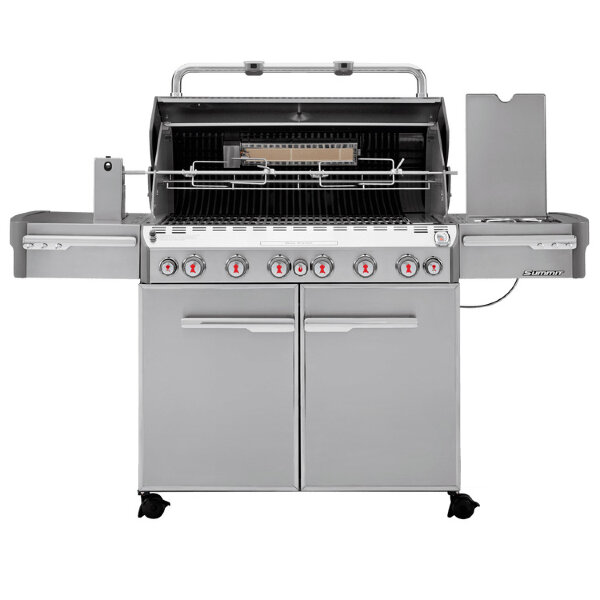 Газовый гриль Weber Summit S-670 GBS сталь