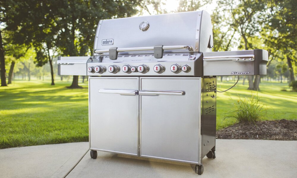 Газовый гриль Weber Summit S-670 GBS сталь