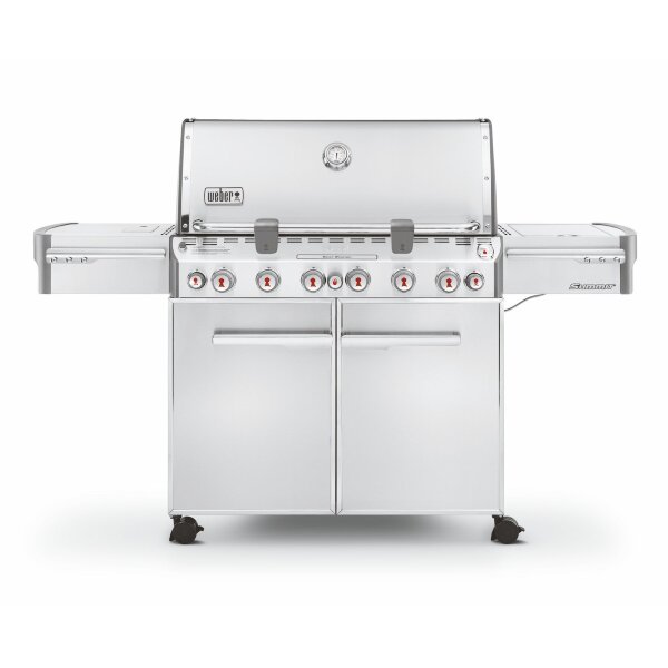 Газовый гриль Weber Summit S-670 GBS сталь