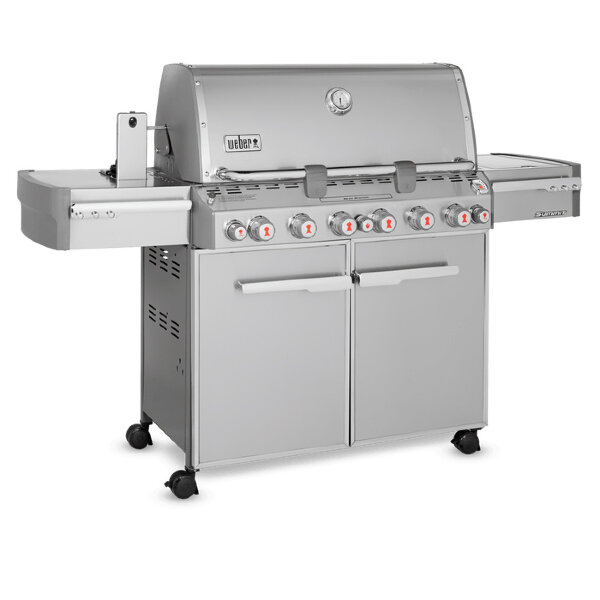 Газовый гриль Weber Summit S-670 GBS сталь