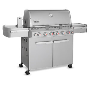 Газовый гриль Weber Summit S-670 GBS сталь