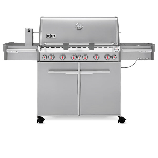 Газовый гриль Weber Summit S-670 GBS сталь
