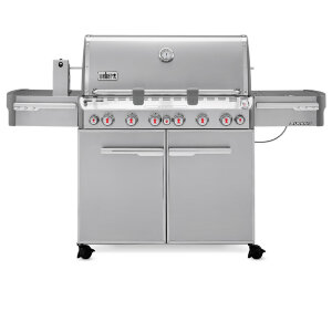 Газовый гриль Weber Summit S-670 GBS сталь