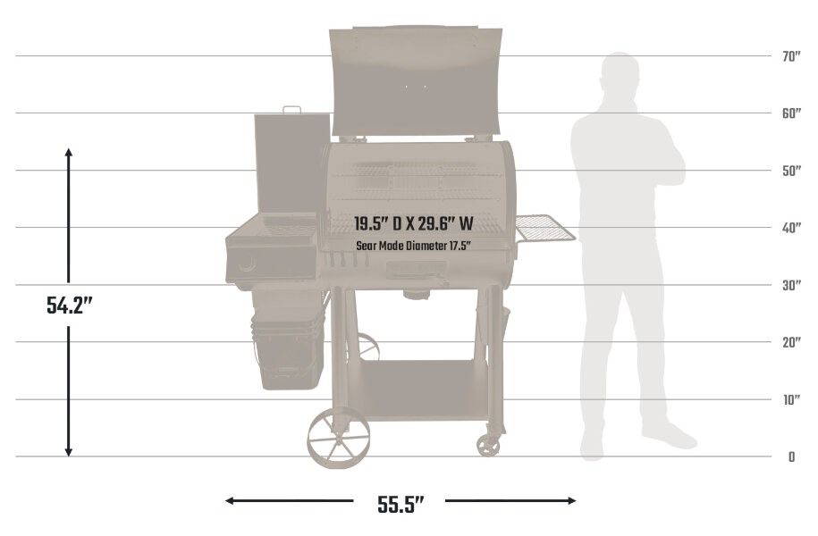 Габаритные размеры Rider DLX