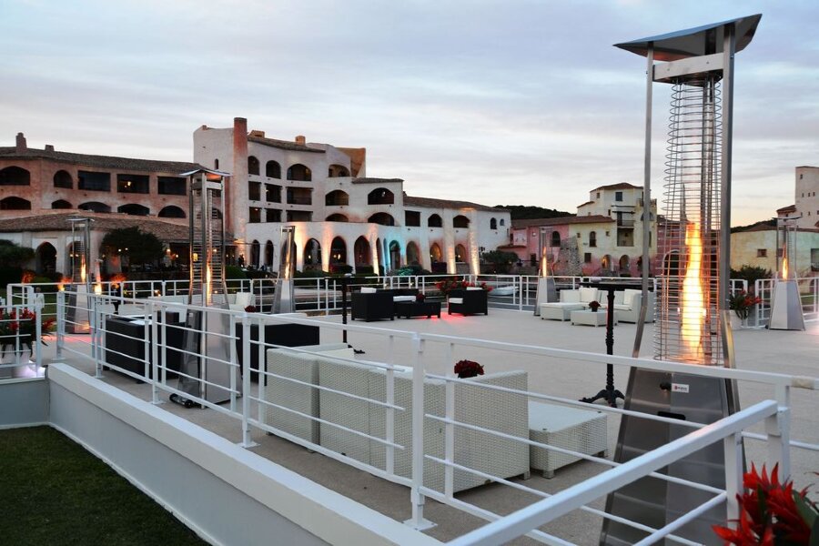 Уличный обогреватель Siabs Kaliente Magic LED с дистанционным управлением