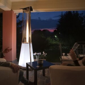 Уличный обогреватель Siabs Kaliente Magic LED с дистанционным управлением