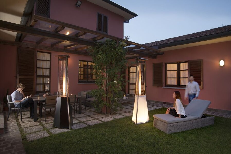 Уличный обогреватель Siabs Kaliente Magic LED с дистанционным управлением