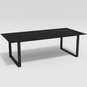 Стол обеденный Gardenini Voglie 220 x 105 см черный