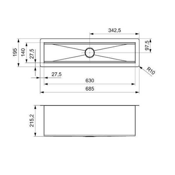 Блок Reginox Manhattan 70 (R22924)