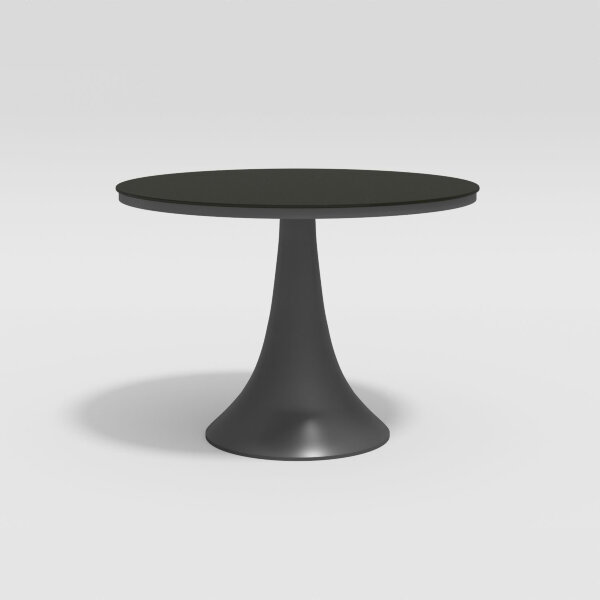 Стол обеденный Gardenini Voglie Round диаметр 110 см черный