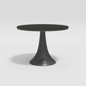 Стол обеденный Gardenini Voglie Round диаметр 110 см черный