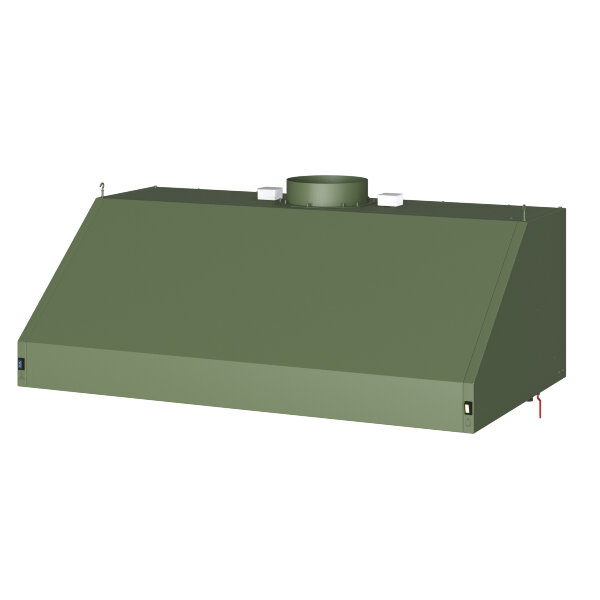 Зонт вытяжной S1 с подсветкой глубиной 800 мм