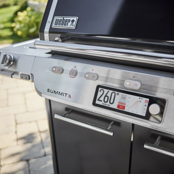 Газовый гриль Weber Summit FS38X E Smart черный 