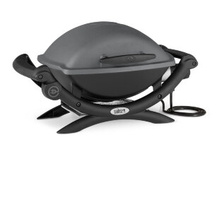 Электрический гриль Weber Q 1400 темно-серый