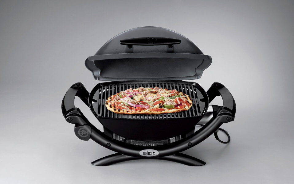 Электрический гриль Weber Q 1400 темно-серый