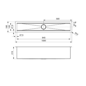 Блок Reginox Manhattan 100 (R22931)