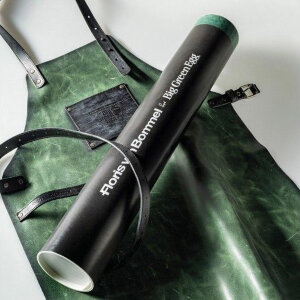 Фартук Big Green Egg &amp; Floris Van Bommel натуральная кожа