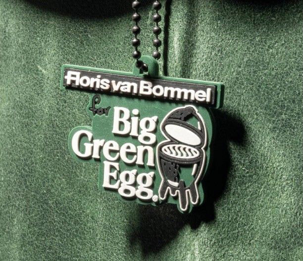 Фартук Big Green Egg & Floris Van Bommel натуральная кожа