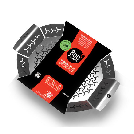 Противень-корзина 800 Degrees Oval Grill Basket овальный