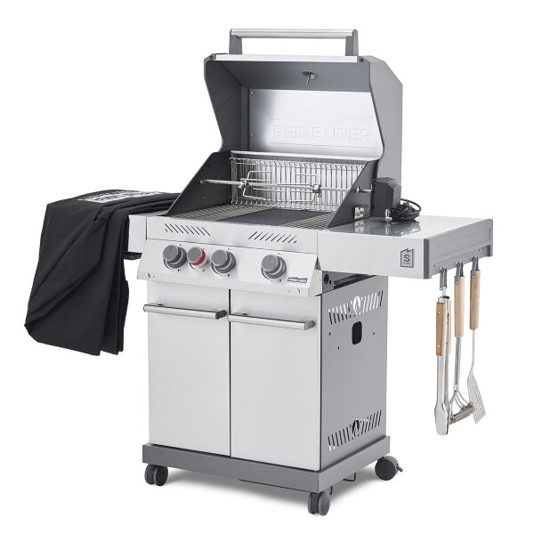 Газовый гриль Primeliner S class 3B комплектация DELUXE
