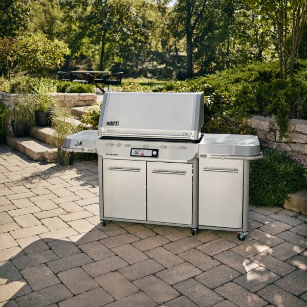 Газовый гриль Weber Summit FS38X S Smart стальной