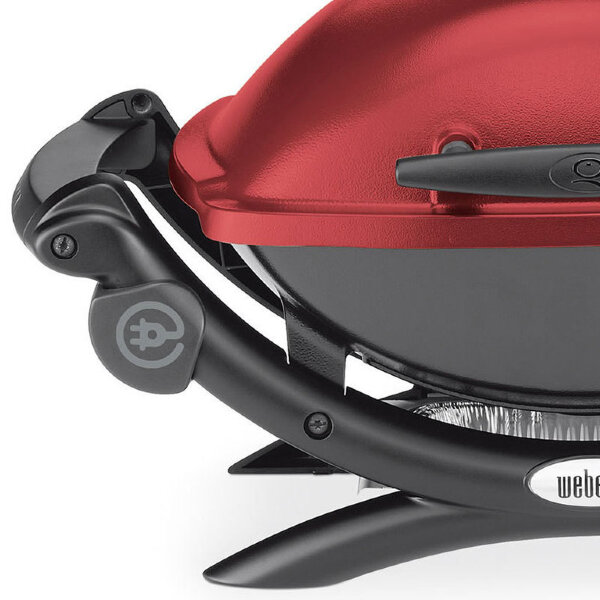 Электрический гриль Weber Q 1400 бордовый