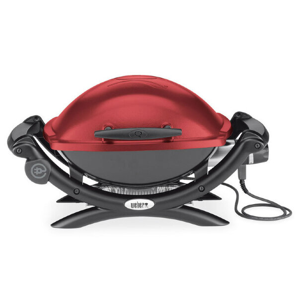 Электрический гриль Weber Q 1400 бордовый