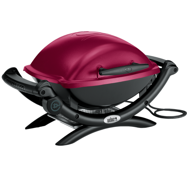 Электрический гриль Weber Q 1400 бордовый