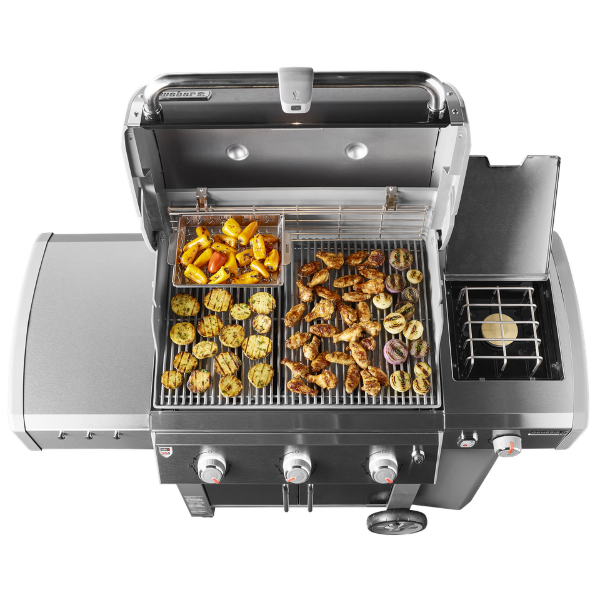 Газовый гриль Weber Genesis II LX S-340 GBS сталь