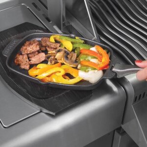 Сковорода Napoleon чугунная со съемной ручкой (прямоугольная)