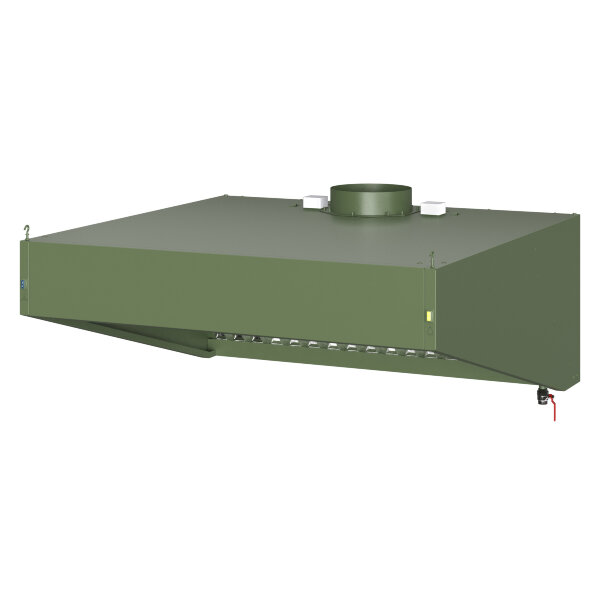 Зонт вытяжной S2 с подсветкой глубиной 800 мм