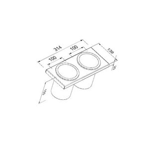Модуль для бутылок Reginox Manhattan (R22955)