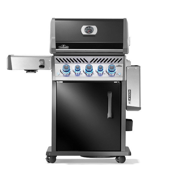 Газовый гриль Napoleon Rogue PRO-S 425 с ИК горелкой и вертелом черный
