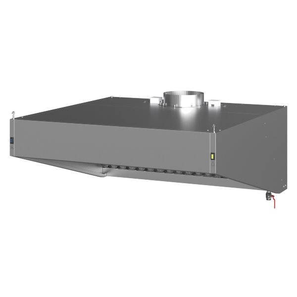 Зонт вытяжной S2 с подсветкой глубиной 1000 мм