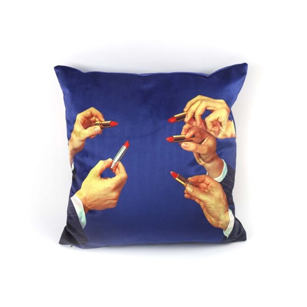 Seletti Подушка Toiletpaper Lipsticks