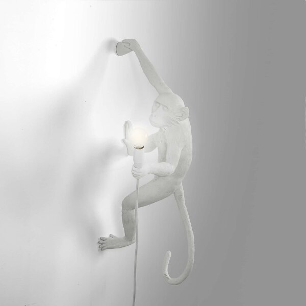 Seletti Настенный светильник Monkey Lamp Hanging Right