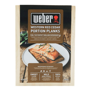 Дощечки для копчения Weber Кедр малые (4 шт)